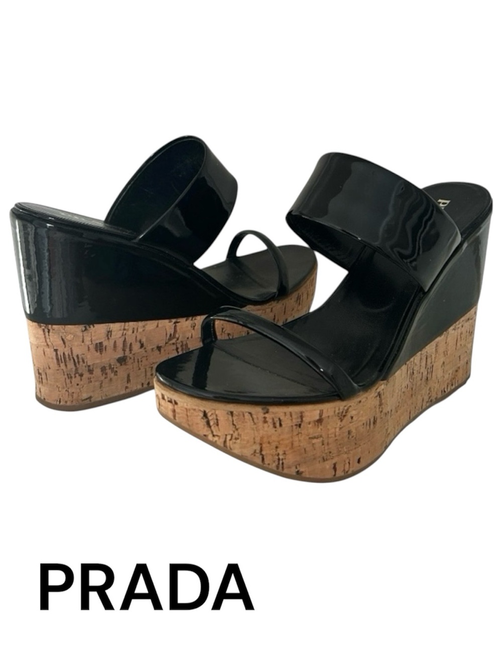 PRADA Platform Wedges 💥